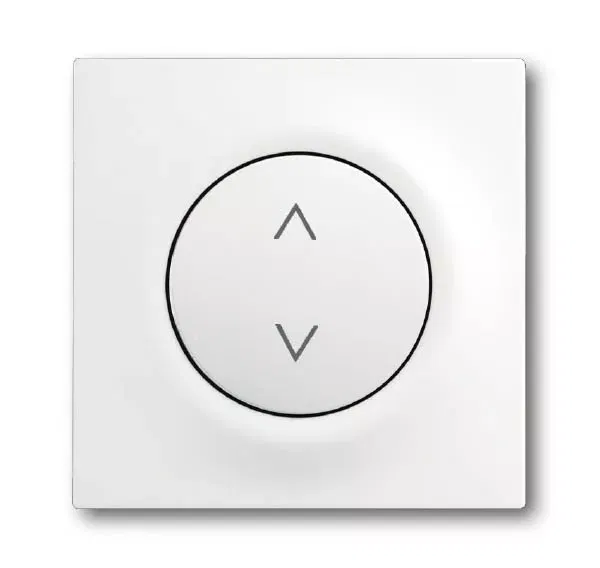 Клавиша для механизма электрон. выкл. Busch-Jalousiecontrol 6411 U-101 6411 U/S-101 6418 U реле 6402 U impuls бел. бархат ABB 6430-0-0379