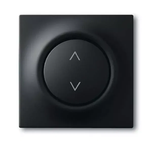 Клавиша для механизма электрон. выкл. Busch-Jalousiecontrol 6411 U-101 6411 U/S-101 6418 U реле 6402 U impuls черн. бархат ABB 6430-0-0381