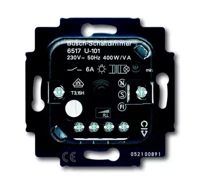 Механизм светорегулятора 60-600Вт/BA для л/н ABB 6515-0-0840
