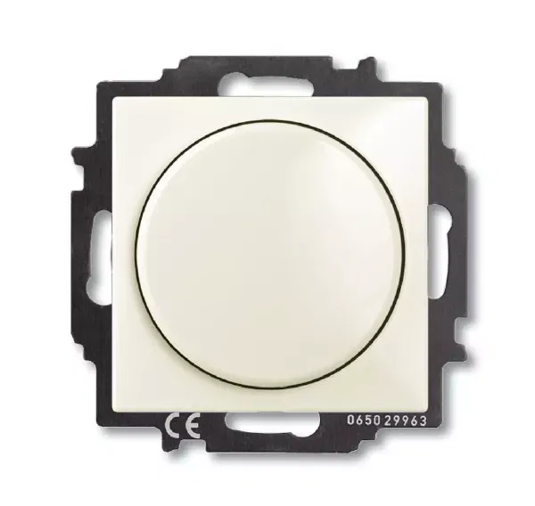 Механизм светорегулятора Busch-Dimmer с центральной платой 60-400Вт Basic 55 chalet-white ABB 6515-0-0847