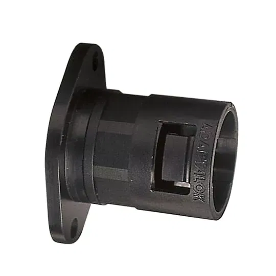 Фитинг AL прямой поворот. с фланцем пласт. d54 черн.(уп.2шт) ABB 7TCA296000R1209