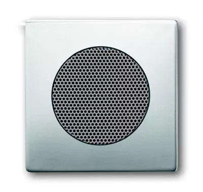 Плата центральная (накладка) для громкоговорителя 8223 U pur/сталь ABB 8200-0-0087