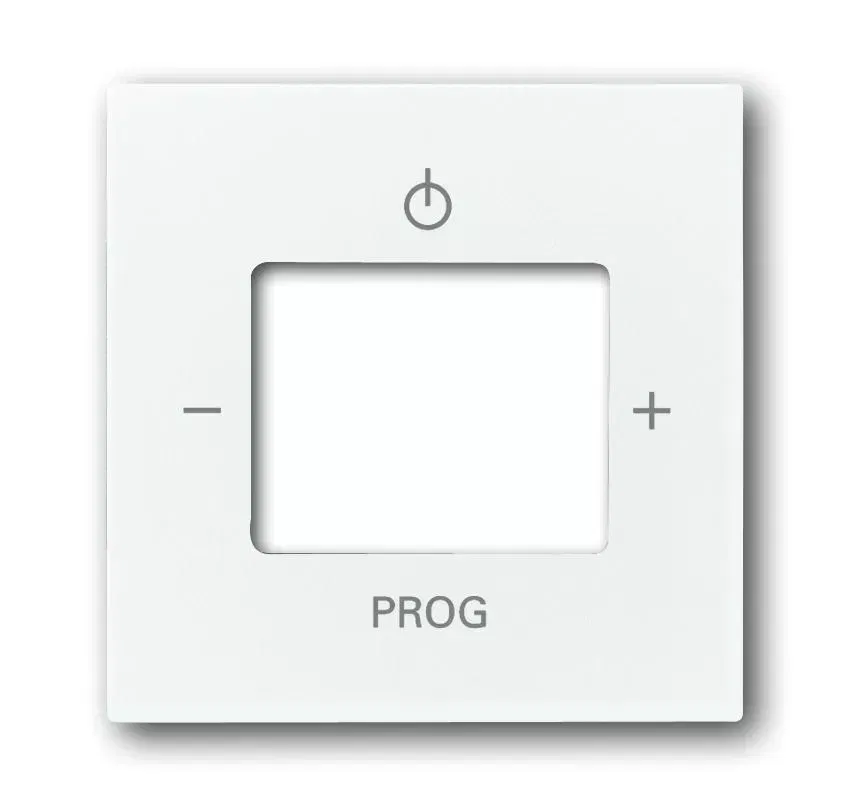 Плата центральная (накладка) для механизма цифрого FM-радио 8215 U Basic 55 альпийский бел. ABB 8200-0-0169