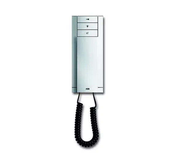 Устройство абонентское переговорное с трубкой серебр./алюм. ABB 8300-0-0082