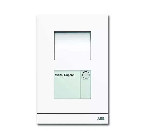 Станция вызывная аудио 1-кл. бел. мат. ABB 8300-0-0086