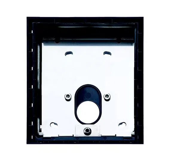 Коробка монтажная на поверхность разм. 1/1 черн. ABB 8300-0-0390