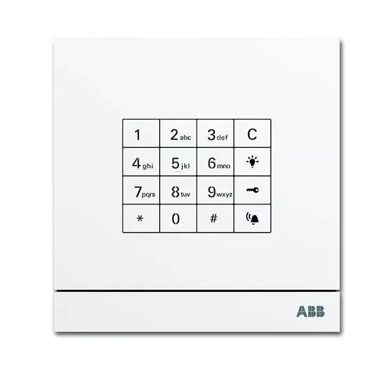 Клавиатура бел. ABB 8300-0-0432