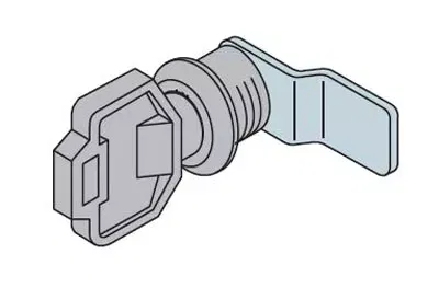 Замок с ключом для шкафов SR AA8001 ABB