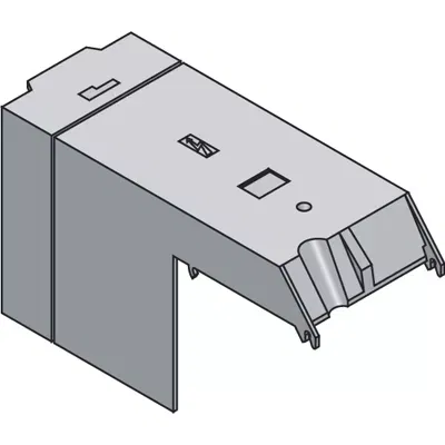 Заглушки Ш=600 мм,24 мод,RAL7035 (3 шт) AD1088 ABB