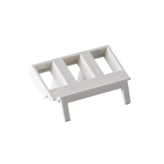 Адаптер для 3-х разъемов RJ45 Keystone ABB AUD51.2