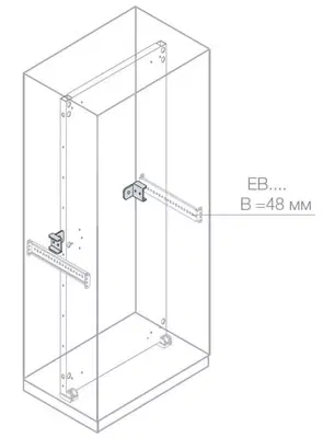 Комплект для соед.стандартных монт.плат EA2115 ABB