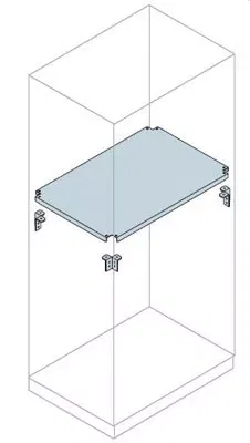 Перегородка горизонт. скользящая 800х800мм ABB EE1002K
