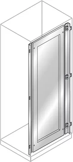 Дверь внутренняя углубленная нерж. сталь 2000х600 ABB EE2106X