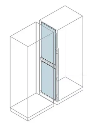 Перегородка верт. 2200х1000мм ABB EE2211