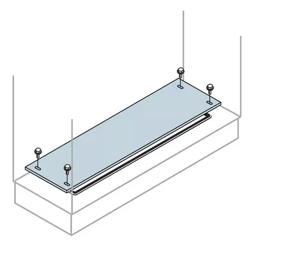 Фланец глухой Ш=800мм,Г=100мм EF2810 ABB