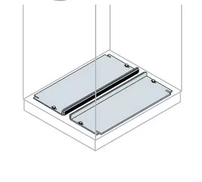 Панель нижняя скользящая 400x400мм EF4040 ABB