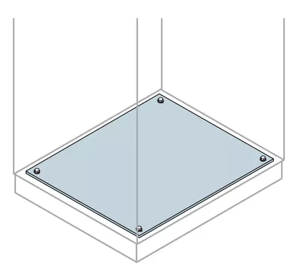 Панель нижняя фикс. 800х1000мм ABB EF8012