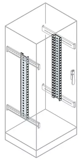 Стойка 19дюйм уменьшеной высоты 27HE (уп.2шт) ABB EG1130K