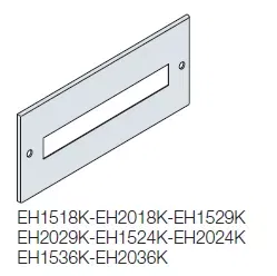 Панель под 24 DIN-модуля 200x600мм ВхШ EH2024K ABB