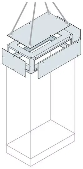 Контейнер каб. верхний 1000х800мм ABB ER1080K
