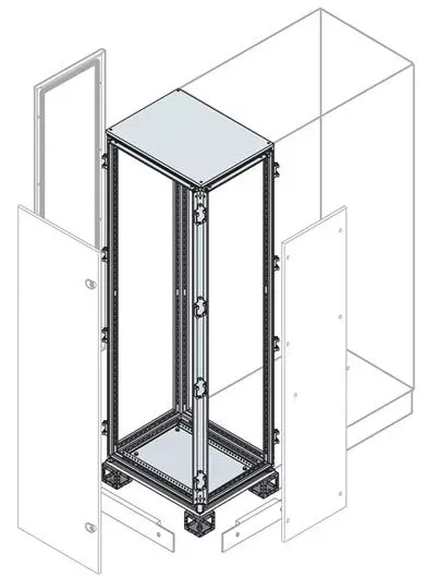 Каркас каб. секции 2200х300х600мм ABB ER3062K