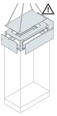 Контейнер каб. верхний 400х400мм ABB ER4040K