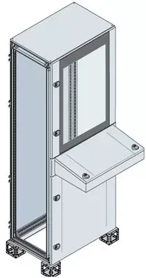 Шкаф с консолью 1800х600х400мм ABB ES1864LK