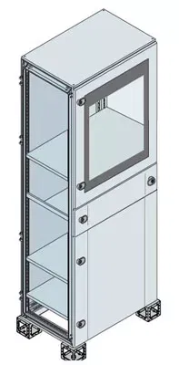 Шкаф под компьютер 1800х600х600мм ABB ES1866PCK