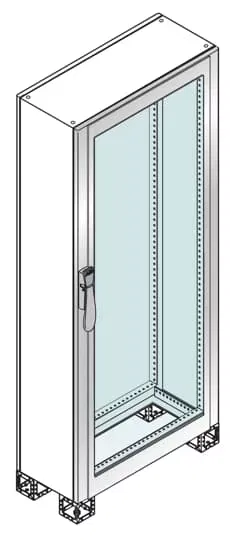 Дверь со стеклом нерж. сталь 1800х800мм ABB ET1880X