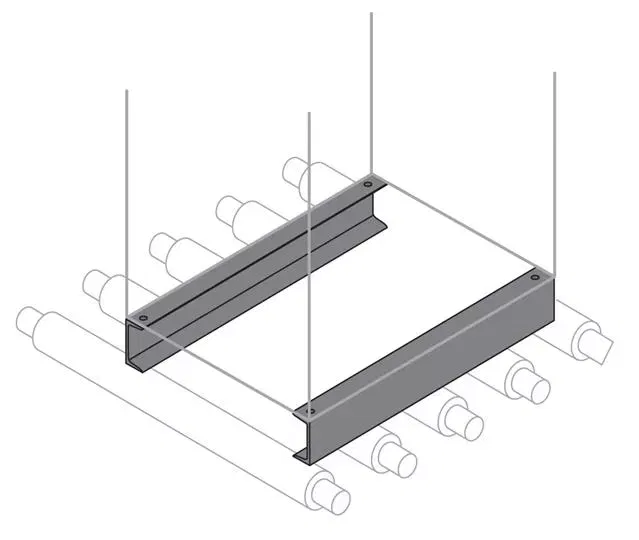 Цоколь усиленный 100х1000 (уп.2шт) ABB EZ1001