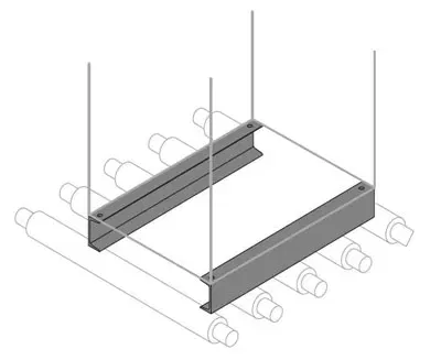 Цоколь усиленный 100х400 (уп.2шт) ABB EZ4001