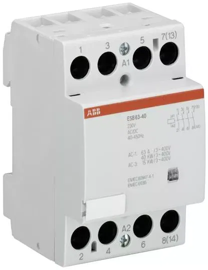 Контактор модульный ESB-63-31 (63А AC1) катушка 230В AC/DC ABB GHE3691602R0006