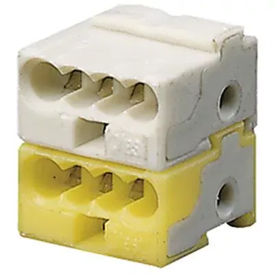 Клеммник KLEMME бел./жел. ABB GHQ6301902R0001