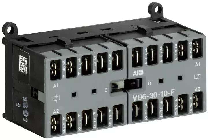 Миниконтактор реверсивный VB6-30-10-F 9А 400В AC3 катушка 110В АС ABB GJL1211903R8104