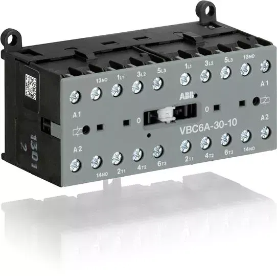 Миниконтактор реверсивный VBC6A-30-10-05 9А(400В AC3) катушка 220-240В DС ABB GJL1213911R0105