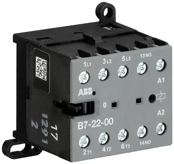 Миниконтактор B7-22-00-01 12А (400В AC3) катушка 24В AС ABB GJL1311501R0001