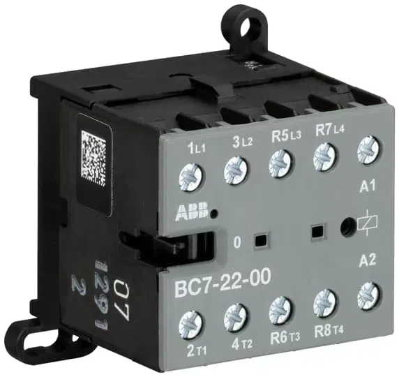 Миниконтактор BC7-22-00-01 12А (400В AC3) катушка 24В DC ABB GJL1313501R0001