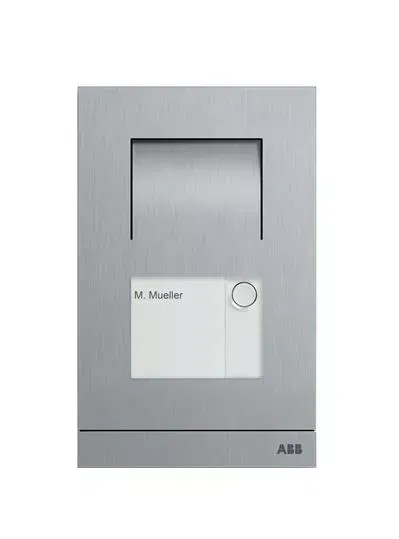 Станция вызова аудио; 1 клавиша сталь ABB M21011P1-S