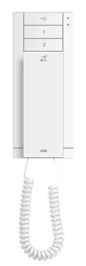Аудиотрубка 3-кл. с инд. пет. бел. ABB M22003-W