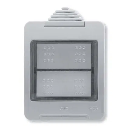 Коробка для открытой установки на 2мод. Zenit/Stylo IP55 ABB N3291