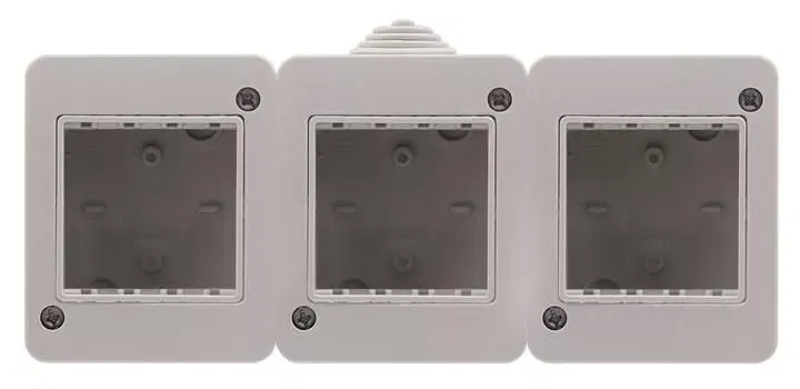 Коробка для открытой установки на 6мод. Zenit/Stylo IP40 ABB N3293.1