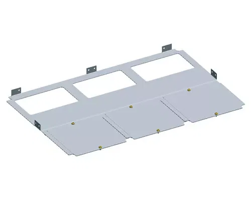 Панель нижняя 1 ряд отверстий для 3/..RG4 ABB RB34F1