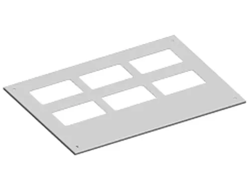 Панель верхняя для 2/.RG6 2 ряда отверстий ABB RD26F2