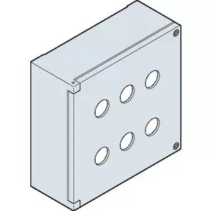 Корпус кнопочного поста KEM6-0 на 6 эл. ABB SK616706-AA