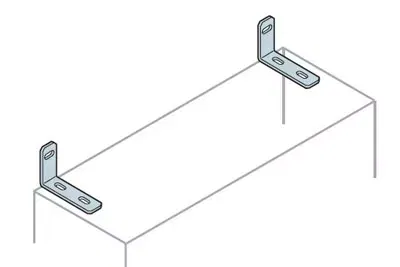 Комплект кронштейнов для настен. монтажа (уп.2шт) ABB TA1207