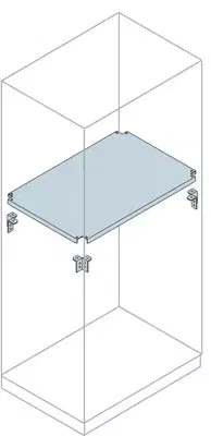 Перегородка горизонт. 1000х400мм ABB TE1041