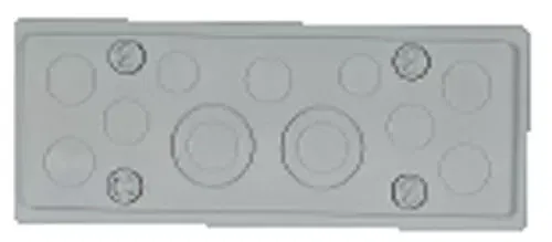 Заглушка для шкафов типа C и G 2хPG29/4хPG16 ABB ZP57
