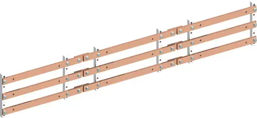 Шина 40х10мм Ш=3 ABB ZX1072