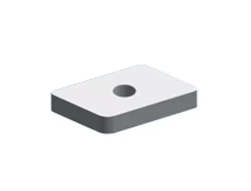 Гайка М10 25х16х6 спец. (уп.10шт) ABB ZX255P10