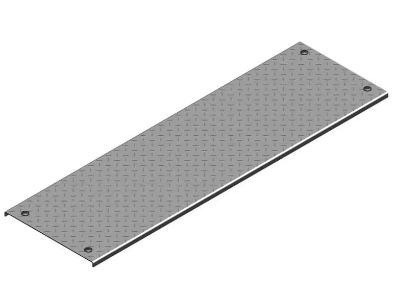 Рифленая крышка с замком PZKRT300/3 BAKS 107030